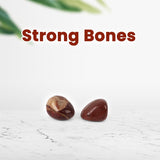 Red Jasper Tumbles – Strong Bones ( Set of 2 )