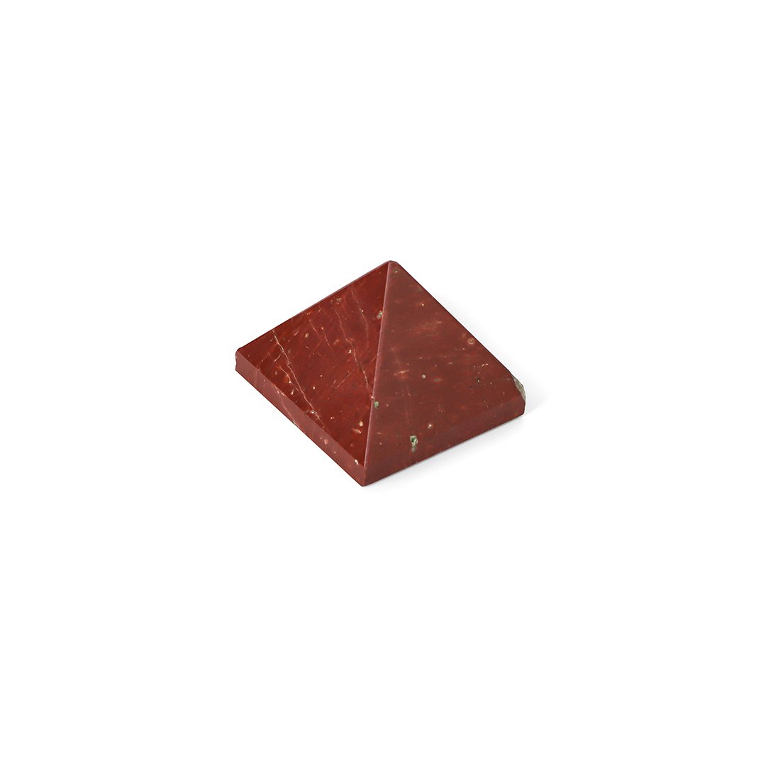 Red Jasper Pyramid | Strong Bones - 50mm