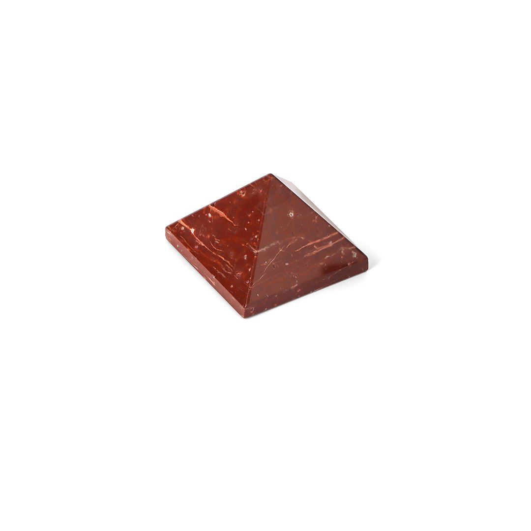 Red Jasper Pyramid | Strong Bones - 40mm