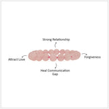 Rose Quartz Bracelet – 8MM Sweet Relationship