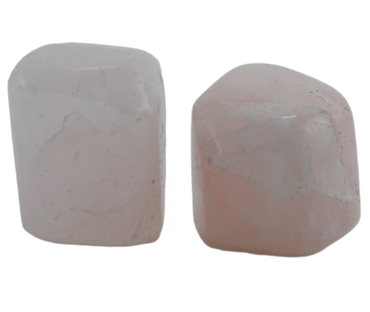Rose Quartz Tumbles ( Set Of 2) Sweet Relationship (For Child)