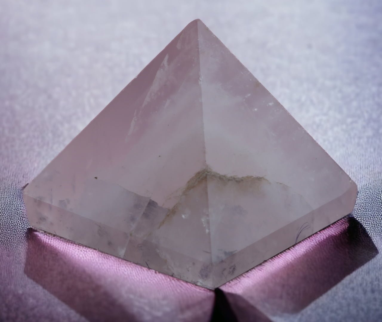 Rose Quartz Pyramid | Release Relationship Issue- 40mm