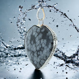 Snowflake Obsidian Pendants