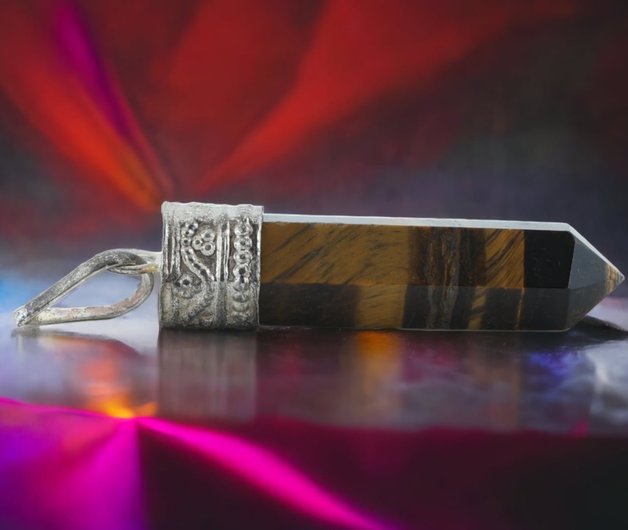 Yellow Tiger Eye Pendant- Enhances the Psychic Abilities