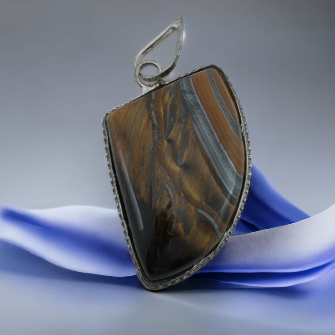 Yellow Tiger Eye Ganpati Pendant- Enhances the Psychic Abilities