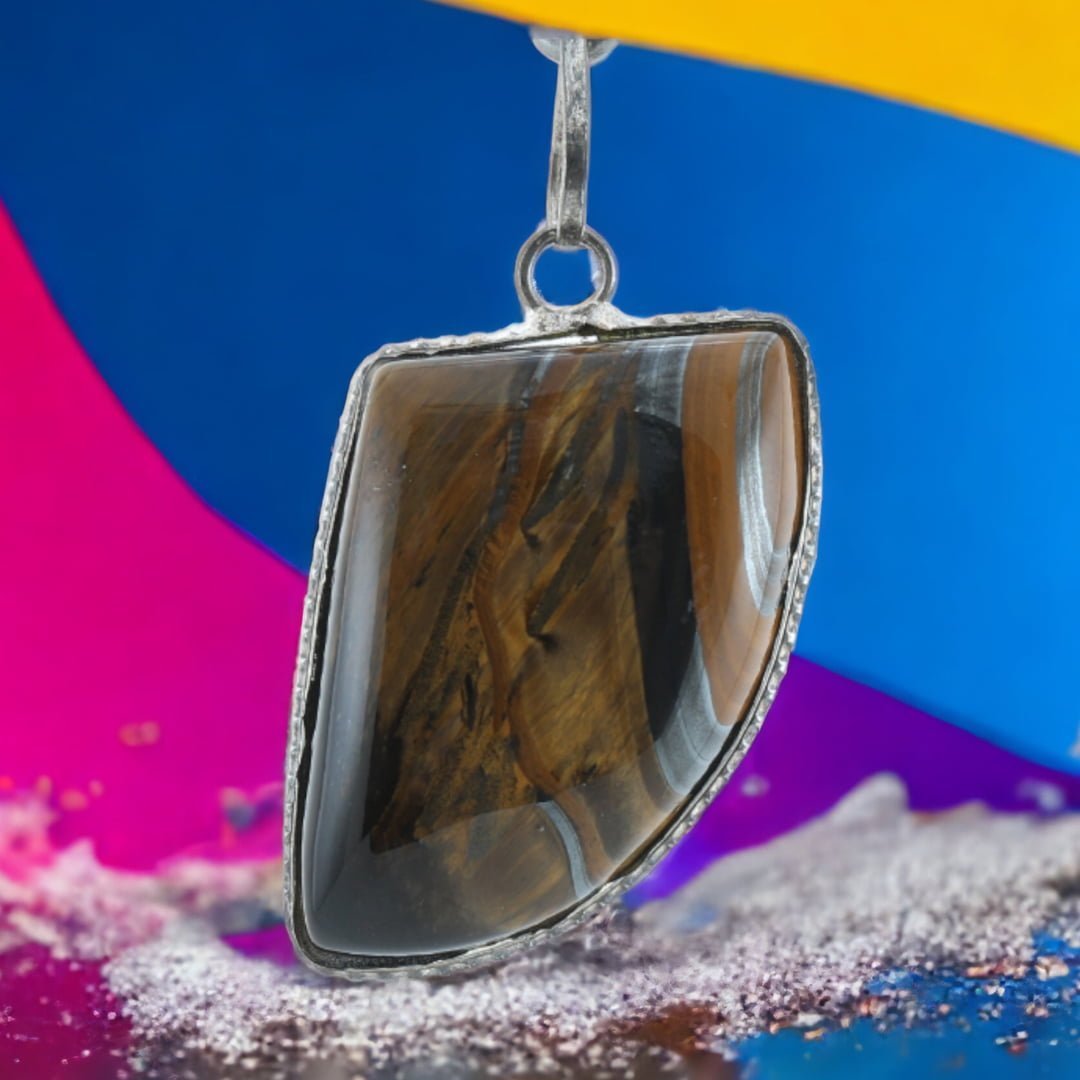 Yellow Tiger Eye Ganpati Pendant- Enhances the Psychic Abilities