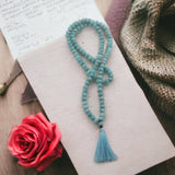 Amazonite Mala – 8MM Public Speaking