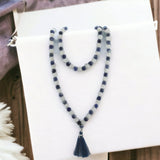 Moonstone And Amazonite Mala Peace Of Mind- 8MM