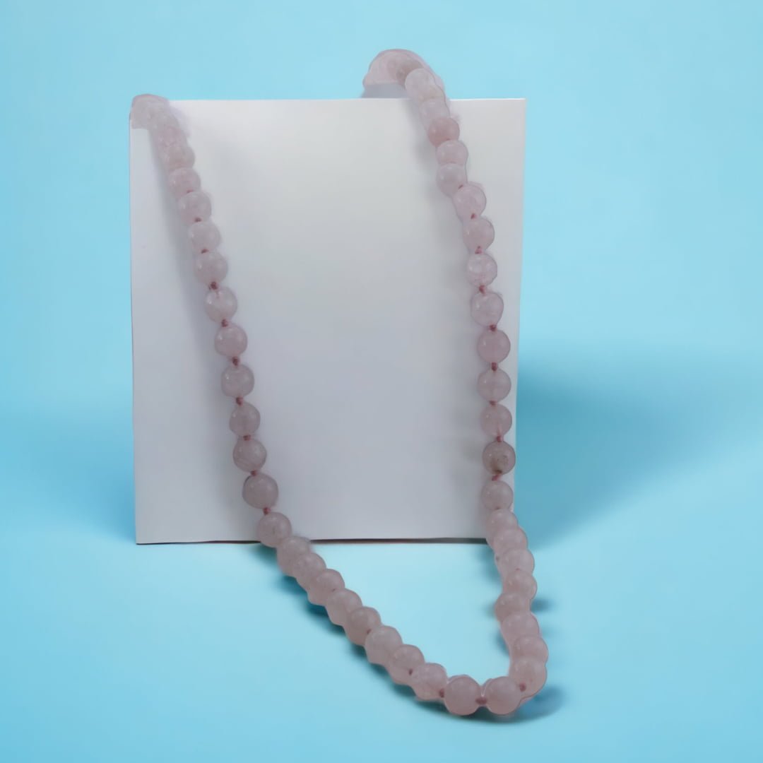 Rose Quartz Mala 8MM- Sweet Relationship