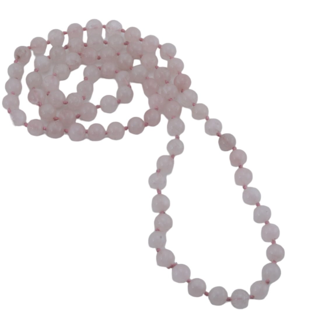 Rose Quartz Mala 8MM- Sweet Relationship
