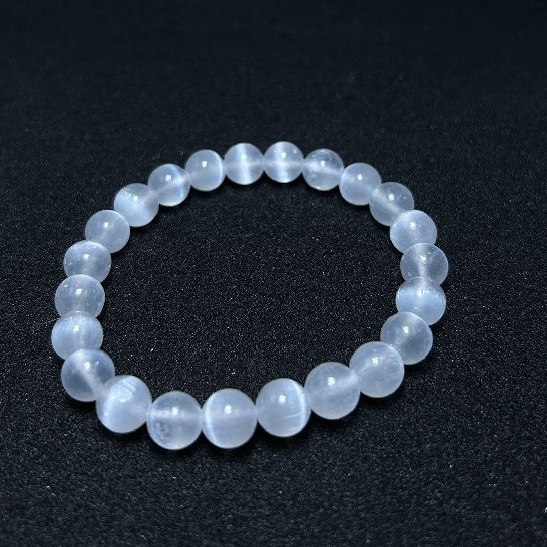 Selenite Bracelet – 8MM Release Unwanted Entities
