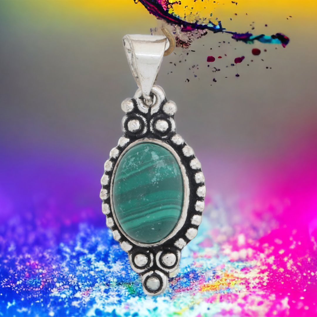 Malachite Pendant- Quick Healing