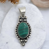 Malachite Pendant- Quick Healing