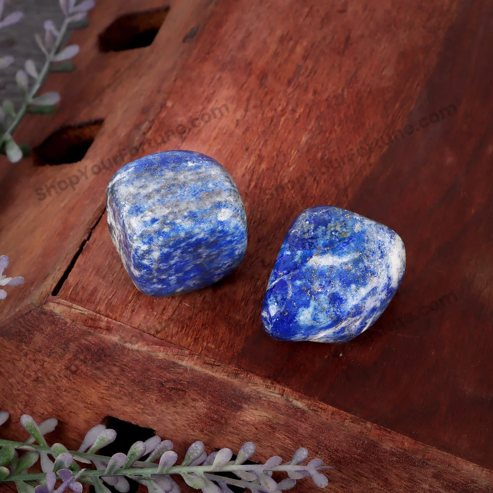 Lapis Lazuli Set of 2 Tumbles