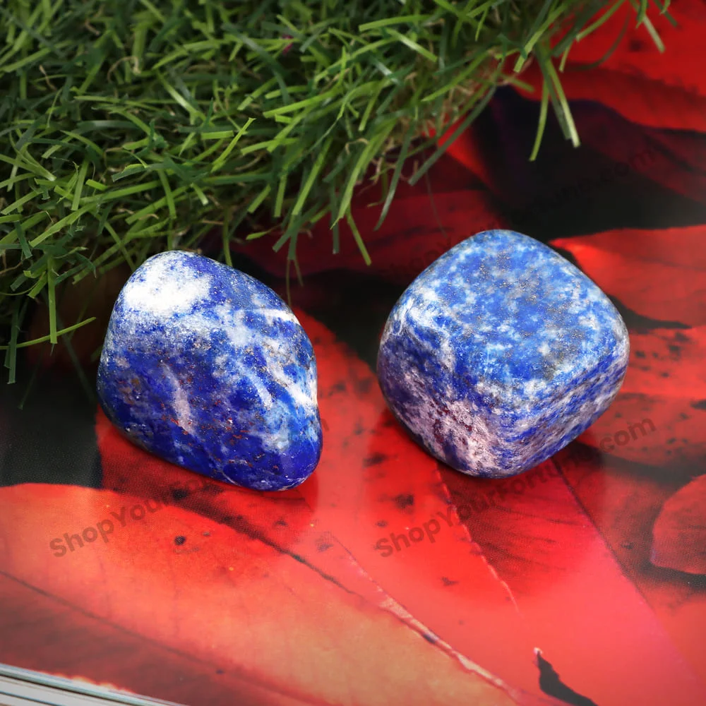 Lapis Lazuli Set of 2 Tumbles