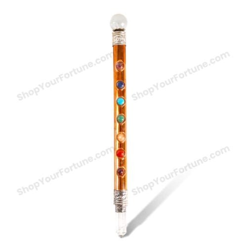 Copper Rod with Seven Chakra