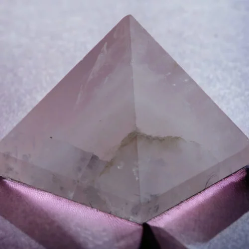Rose Quartz Pyramid | Release Relationship Issue- 40mm