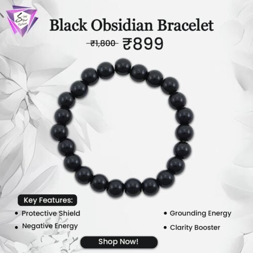 Black Obsidian Bracelet