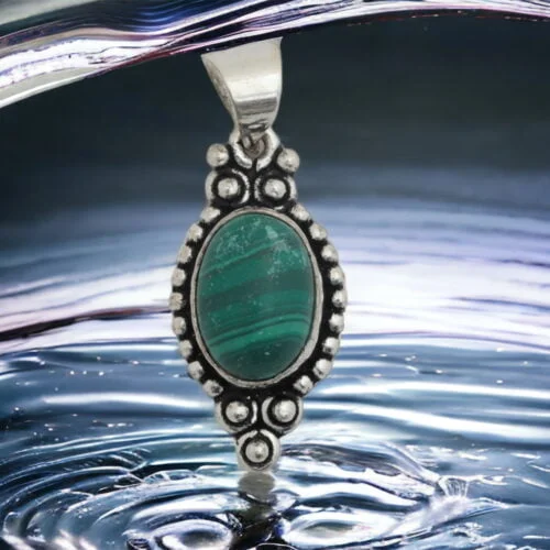Malachite Pendant- Quick Healing
