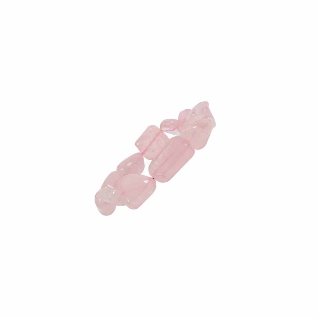 Rose Quartz Tumble Bracelet