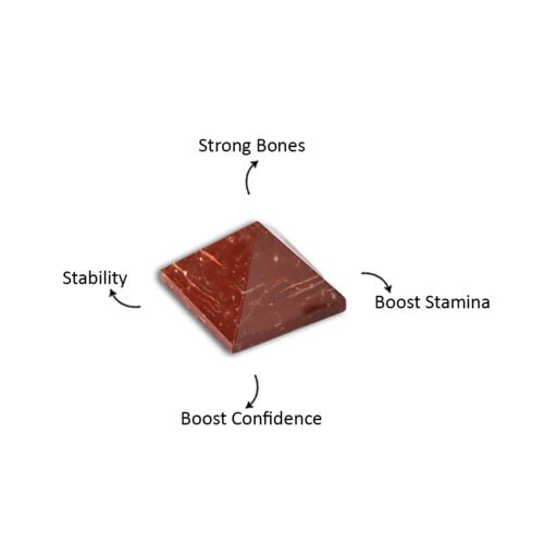 Red Jasper Pyramid