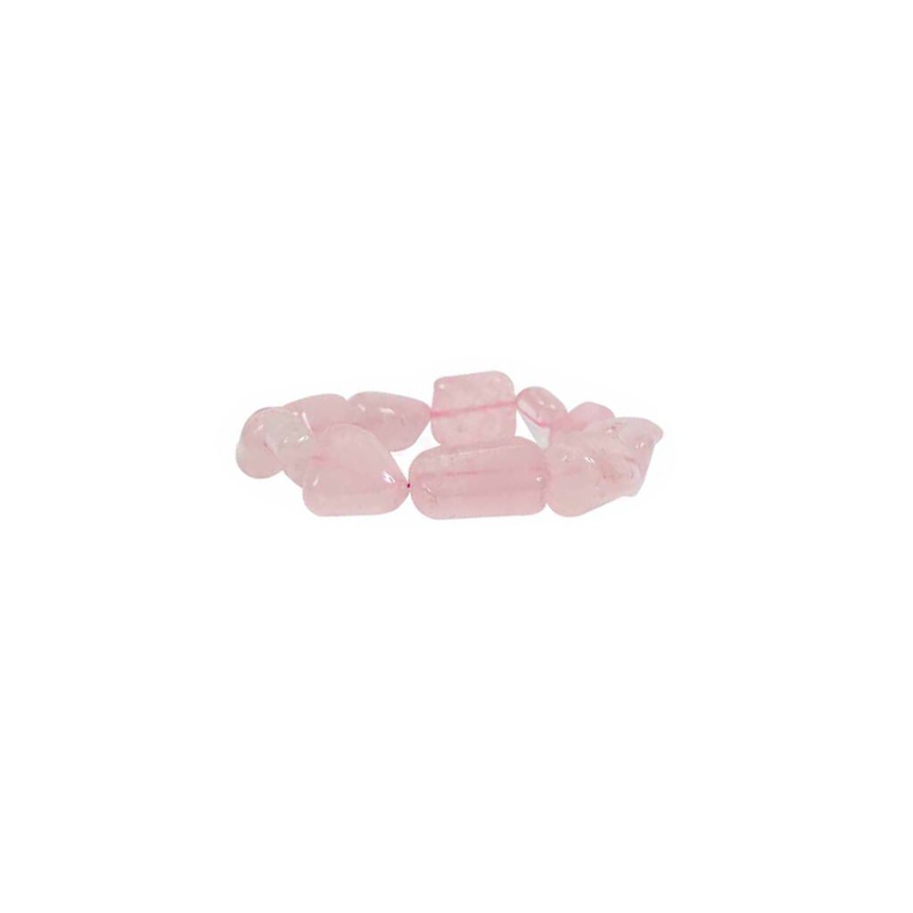 Rose Quartz Tumble Bracelet