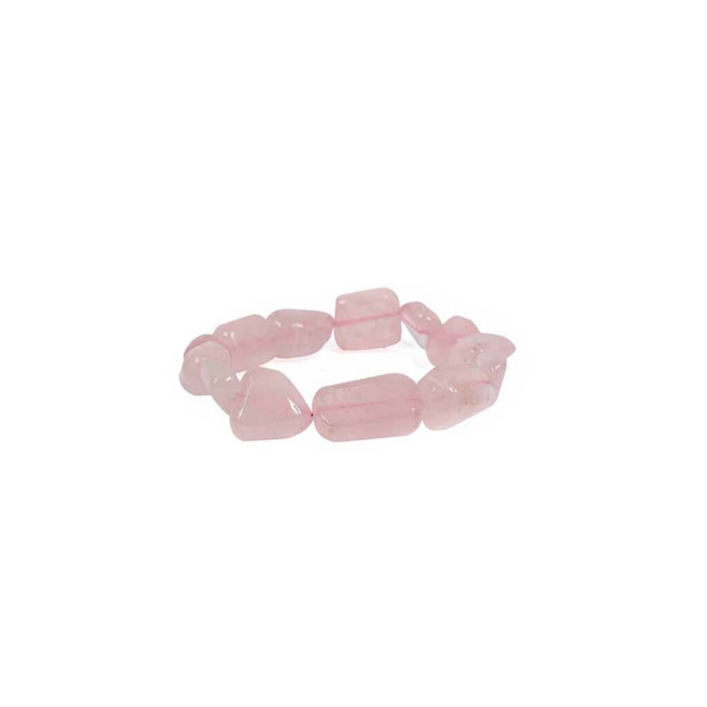 Rose Quartz Tumble Bracelet