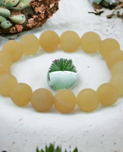 Yellow Calcite Bracelet