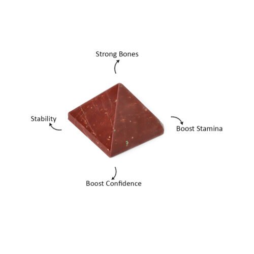 Red Jasper Pyramid